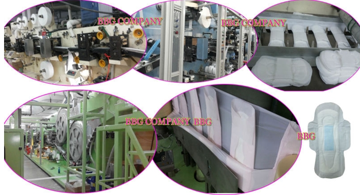 sanitary napkin production line